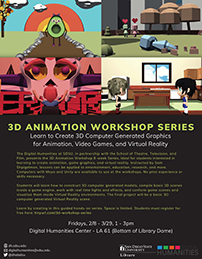3D Animation Workshop Series