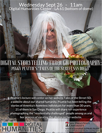 Digital Storytelling through Photography: Peggy Peattie’s “Tales of the Street San Diego” 